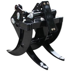 NEW Mini Excavator Grab Bucket Attachment for 0.8-1.5T Excavator Free Shipping