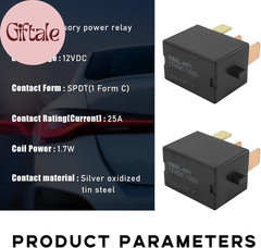 2 PCS Car AC Relay, G8HL-H71 AC and Starter Relays, Multiple Use Power Relays As
