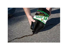 New 1GAL Blacktop Crack Filler Asphalt Repair Sealant Patch Fast Dry 2X Premium