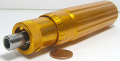 Tohnichi Torque Nut/Screwdriver RTD500CN w/tool & instructions 100-500CN-m gold