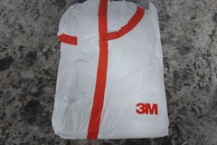 3M 4565-BLK-L 32 Cases (25/Case) Size Large Disposable Coveralls