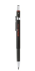 rOtring 300 Mechanical Pencil | 2.0 mm | 1 Count (Pack of 1), Black red