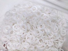 3.5OZ Dental Ortho Super Elastic Rubber BandS Ligature Ties Transparent 5 Sizes