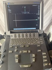 SonoSite M-turbo Portable Vet Ultrasound w/ C11x & P21x Transducer Probe