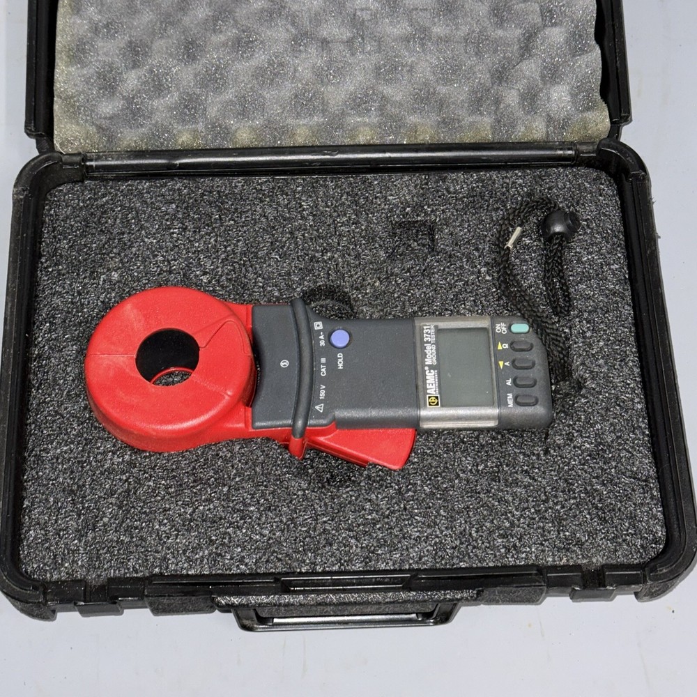 AEMC 3731 Clamp On Ground Resistance Meter Tester – Tested