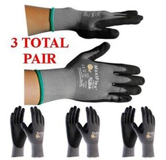 G-Tek MaxiFlex ULTIMATE 34-874 PIP Seamless Knit Nylon Gloves – (3 Pairs) XSM-XL