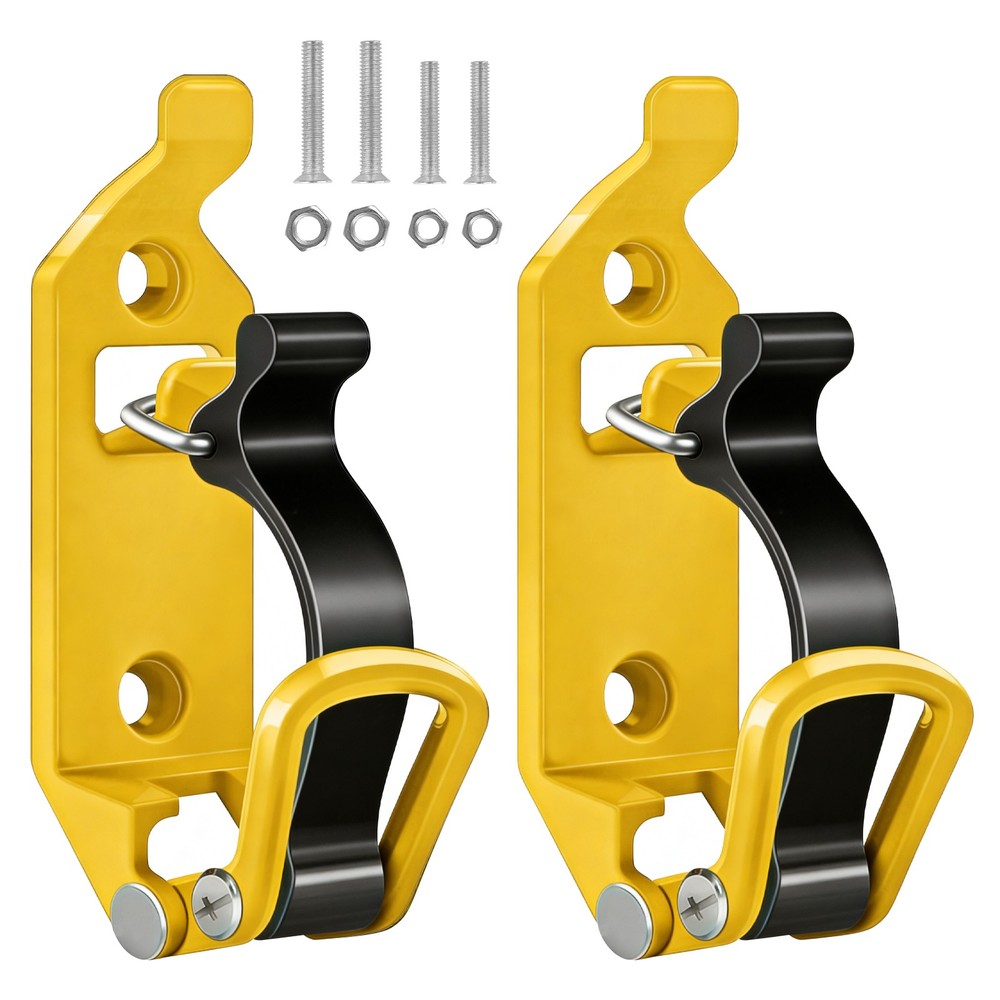 2PCS Zinc Alloy Shovel Mount Roof Rack Quick Release Clamp Bracket Axe Holder US