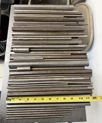 32.40 lbs Misc Carbon & Alloy Steel Round Bar Stock – Mixed Grades