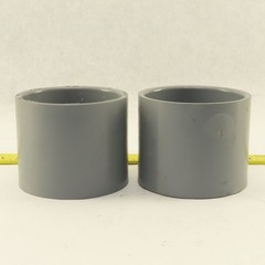 Spears P100-030C LabWaste 3″ CPVC Slip Coupling Pipe Fitting Lot Of 2