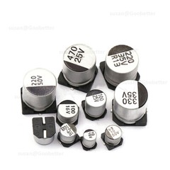 SMD/SMT Electrolytic Capacitors 6.3V to 400V – Various Values 0.1uF to 2200uF