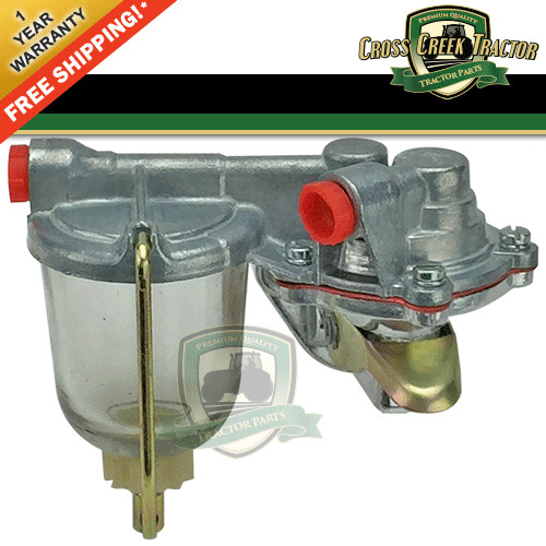 3637288M91 Fuel Lift Pump w/Bowl for Massey Ferguson 35 50 135 150 202 203+