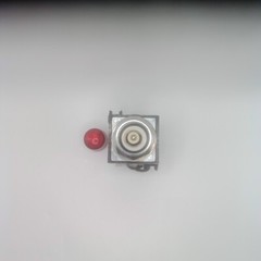 NEW GENERAL ELECTRIC CR104PLT82R PUSH-TO-TEST, 125 VAC, LED RED, 1NO/1NC