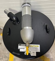 GUARDAIR N551BC WET/DRY DRUM VACUUM, 55 GAL. DRUM, 20 FT. HOSE, 3PXN3, NEW!