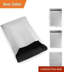 Water-Resistant 10 Count 12×16 Poly Mailers – Secure Self-Sealing Envelopes