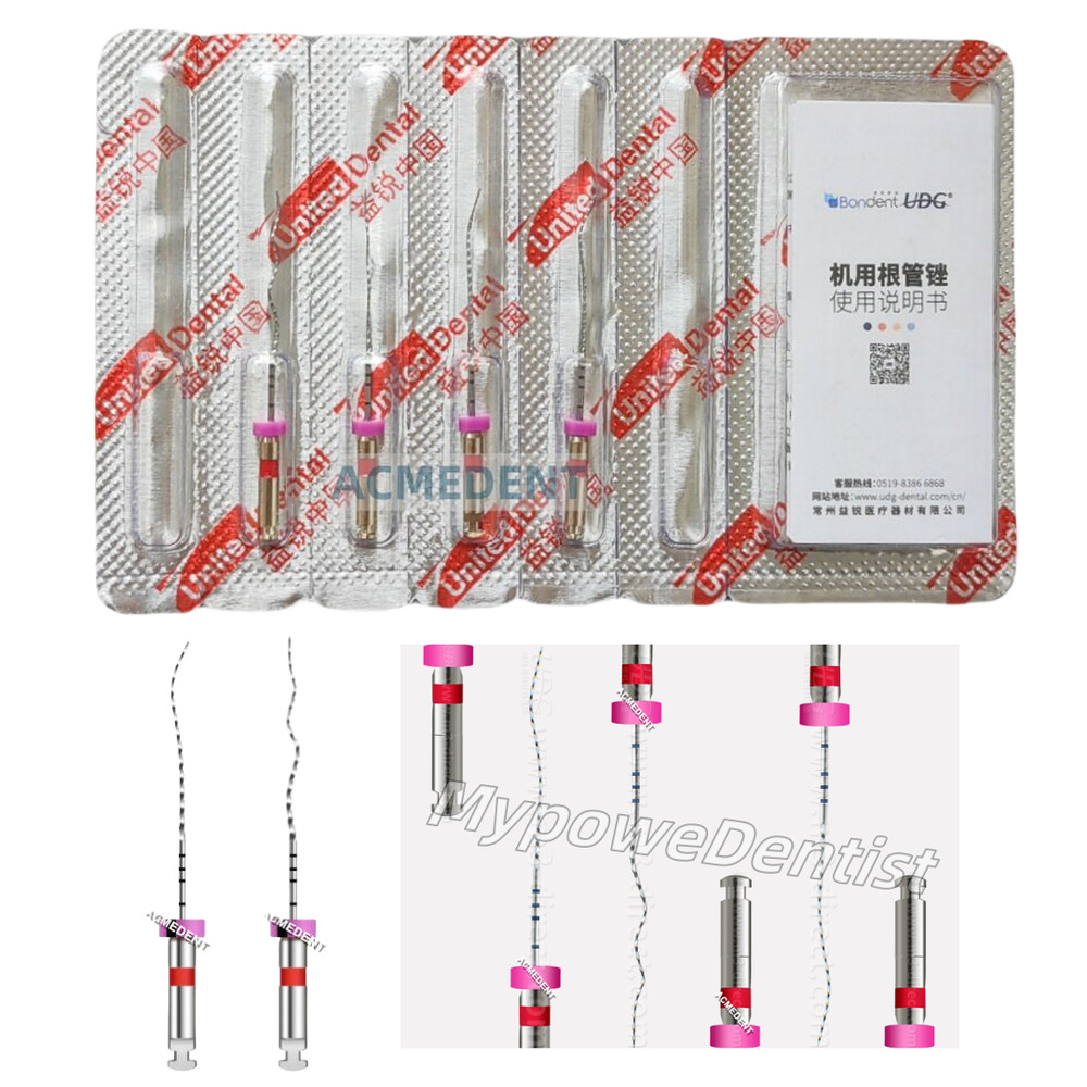 Dental UDG MAX File 3D Shaper Finisher Files Cleaning Endo Irrigation 25mm M3