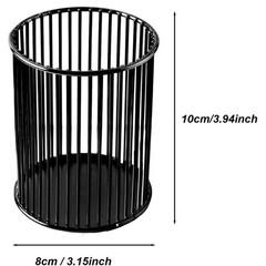 Metal Pen Holder Cup for Desk Makeup Brushes Pencil Holders Home Office