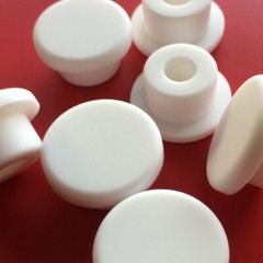 White Round Hole Plug Silicone Rubber Blanking End Caps Seal Bung 6.8~48.5mm