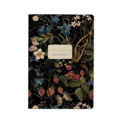 Forest Flowers Notebook 40 pages