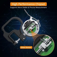Digital Thickness Gauge Tool 0.5inch/12.7mm 0.0005inch/0.01mm LCD Display Gauge