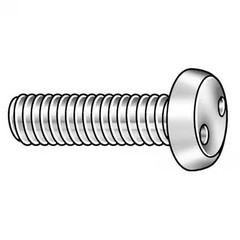 Tamper-Pruf Screws 121362 1/4″-20 X 4 In Spanner Pan Tamper Resistant Screw,
