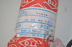 Lot of 2 TTO F1419 Double Lip Shaft Oil Seal TC 52mm x 62mm x 7mm PN# TC 52 62 7