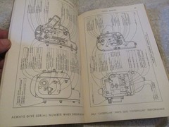 Vintage OEM Factory CATERPILLAR CAT Parts Book Catalog 12 Motor Grader Gasoline