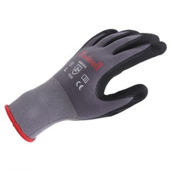 Safety Work Gloves MicroFoam Nitrile Coated Foam Gloves L-Size/12 Pairs