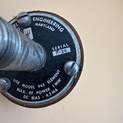 Weinschel Engineering 926 Power 1mw, bias 4.5 ma