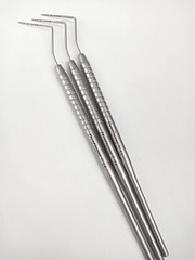 3 Pcs Dental William Probes Color Coated Dental Periodontal Perio Probes