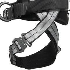 PRO+ Slate Gray Construction Harness with Quick Connect Chest & Legs Comfort Pad