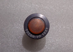 AIRCRAFT WARNING LIGHT DIALCO YELLOW INDICATOR MS25041-8 NEW