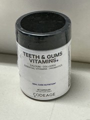 Teeth and Gums Vitamins, 90 Vegetable Capsules