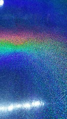 Sky Blue Glitter Film Sign Plotter Vinyl Film