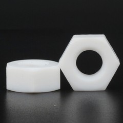 PTFE Plastic Hexagon Nuts Hex Nuts M4 M5 M6 M8 M10 M12 M14 M16 M18 M20 M22-M30