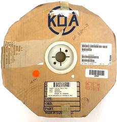 1.5M Ohms KOA Speer Carbon Film Resistor 5% Tol 1/4w CF 1/4 155 J T52 (100 pcs.)