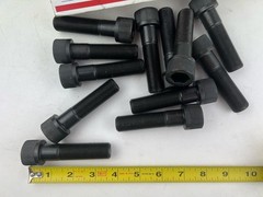 Lot Of 12 3/4-16 x 3” Unbrako Black Oxide Alloy Steel Socket Cap Screws USA