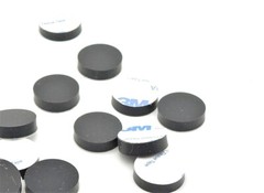 3/4″ Rubber Feet for Foot Pedals 3/16″ Thick 3M Backing Various Package Sizes