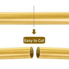 Brass Tube 1mm 2mm 3mm 4mm 5mm 6mm 7mm 8mm 9mm 10mm 11mm 12mm 13mm O.D. x 300mm