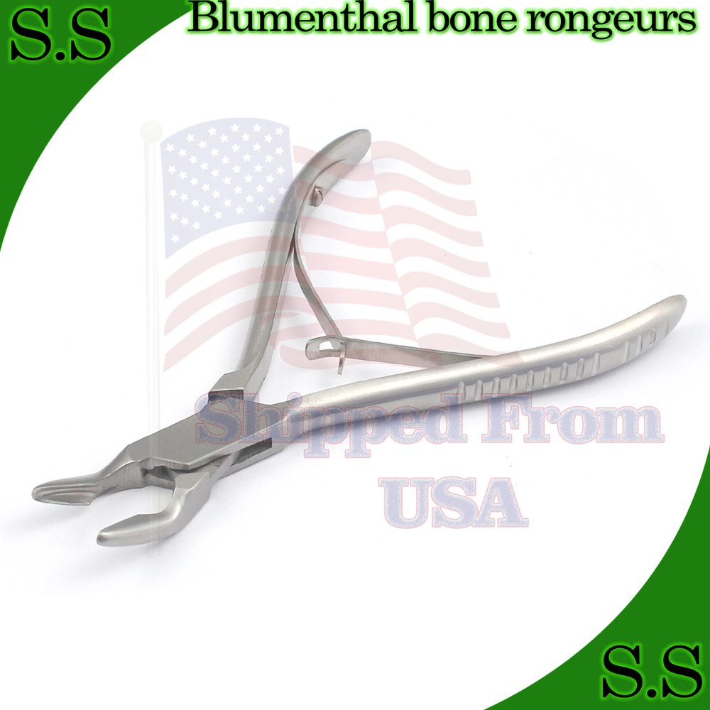 1 Piece Of Blumenthal Bone Rongeur 45 Degree 5.5″ Surgical Dental Instruments