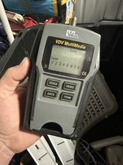 Ideal VDV MultiMedia Cable Tester Voice Video Data Tone w Remote
