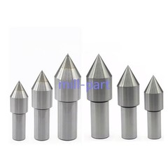 Straight Shank Dead Center Alloy White Steel Lathe Morse Taper Center Tip Tool