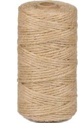 PerkHomy Jute Twine String 3mm 328Ft Natural 328 Feet (100M), (1/8 In)