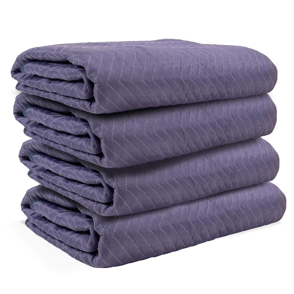 Moving Blankets 80″x72″ MBMEGA85 Mega Mover, (85 lb/doz weight), Professional…
