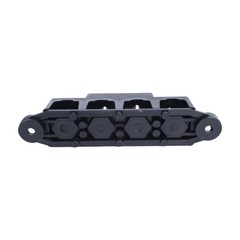 Red & Black 5/16″ 4 Stud Power Distribution Busbar Bus Bar With Cover Fast Ship
