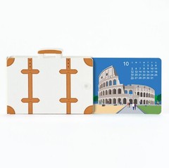 good morning Calendar Year 2025 Paper CITY/Zoo/Travel/Dogs/Tree/Green JAPAN NEW
