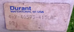 1 NEW DURANT 4-Y-40593-415-LAC PRECISION COUNTER NIB ***MAKE OFFER***