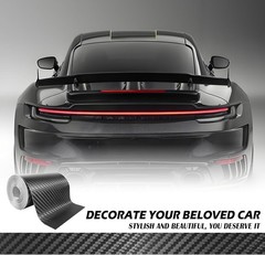 30Ft X 4 Inch Carbon Fiber Wrap for Cars,Stylish Carbon Fiber Tape for Decoratin