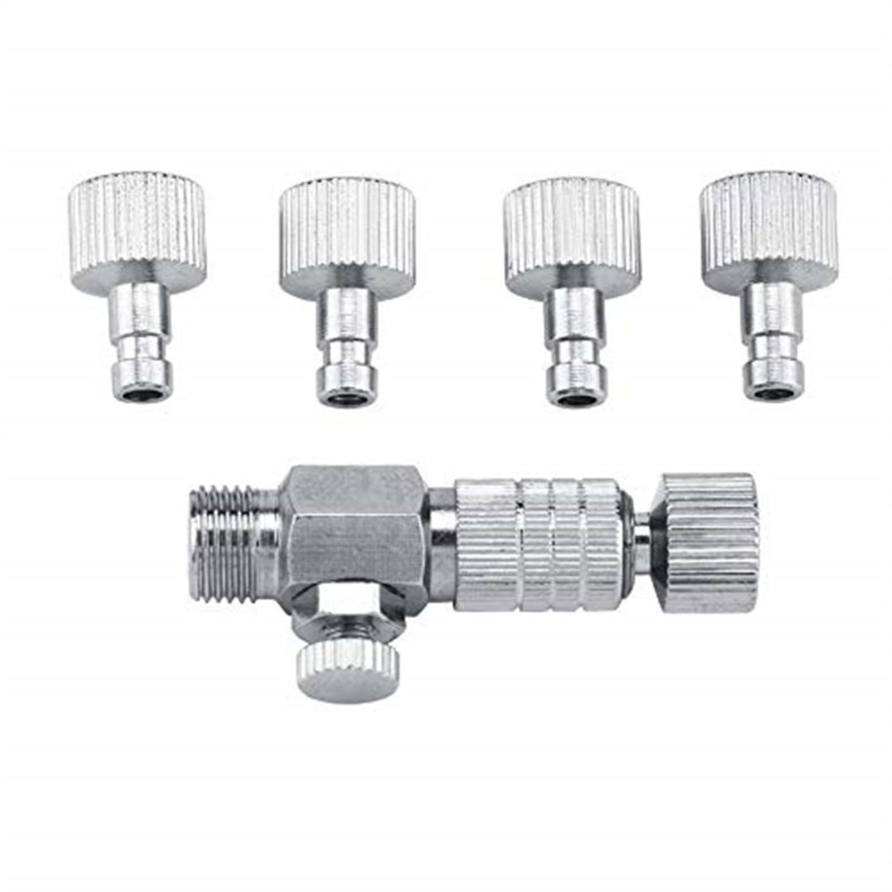 Tbest Harder Steenbeck Airbrush Quick As picture show, Silver