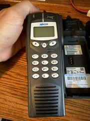 Lot of 5 M/A-Com Harris P7100ip UHF 450-512 Radio full keypad
