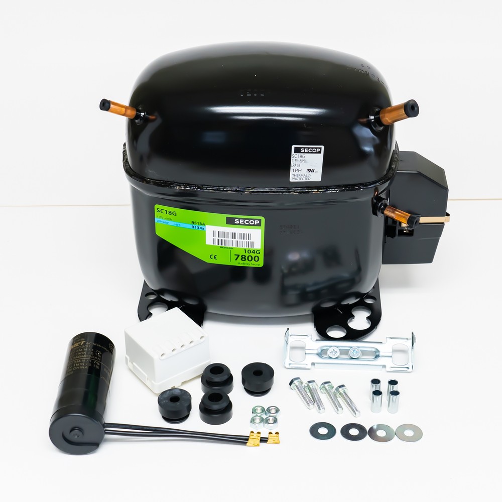SC18G R134a Refrigeration Compressor 6291 BTU 115V 1/2+HP for True 938956 955148